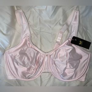 Wacoal silky baby pink underwire bra